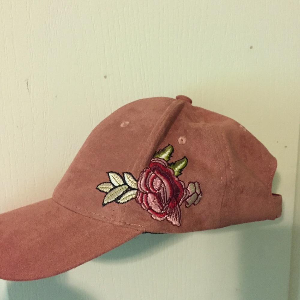 Mudd suede baseball cap